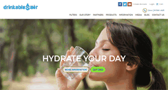 Desktop Screenshot of drinkableair.com